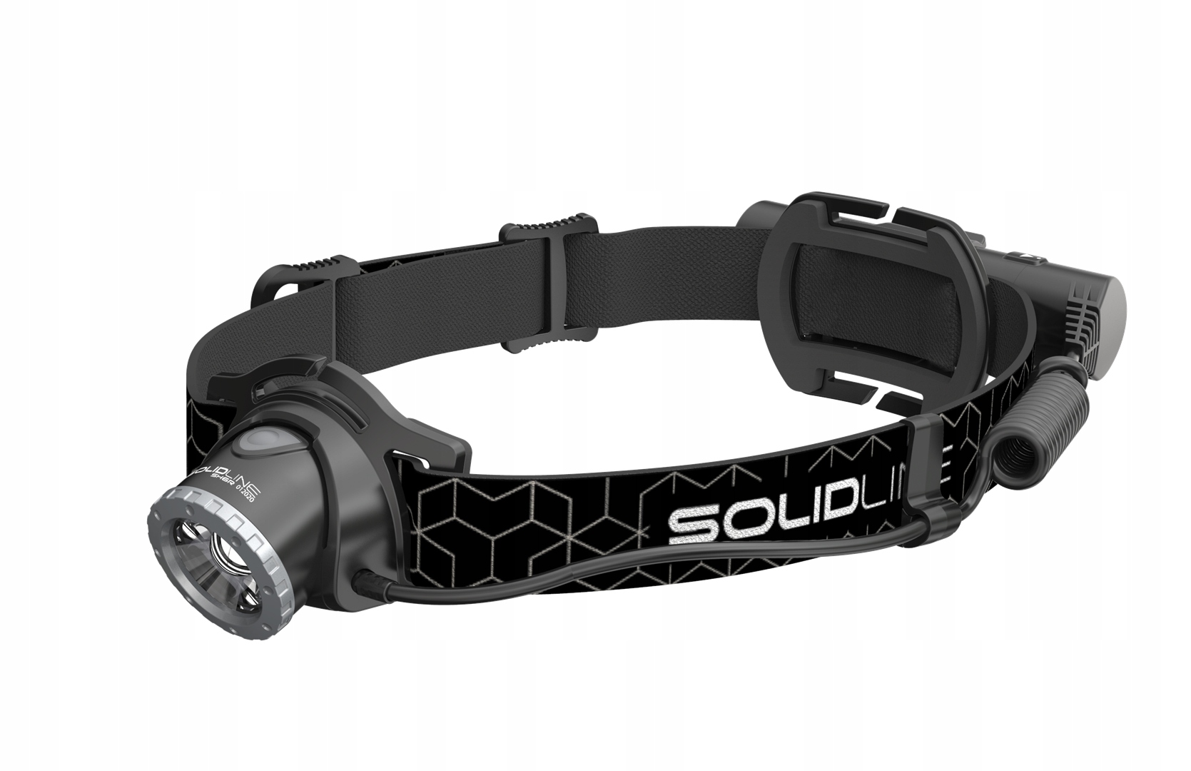 Ledlenser čelovka Solidline SH6R Black 600 lm akumulátorová