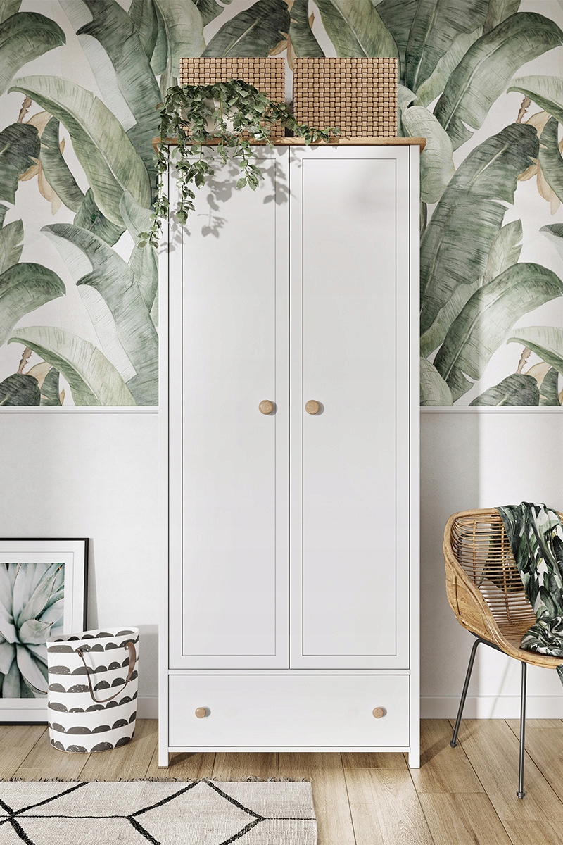 Szafa 2D dzielona STORY LENART Głębokość mebla 52 cm