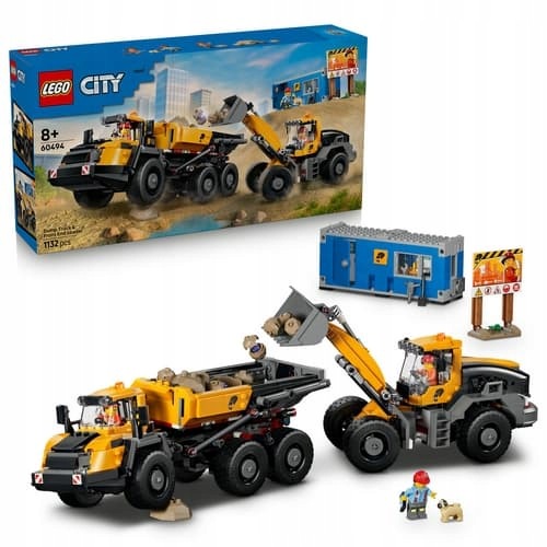 Lego City 60494 Sklápěč a čelní nakladač
