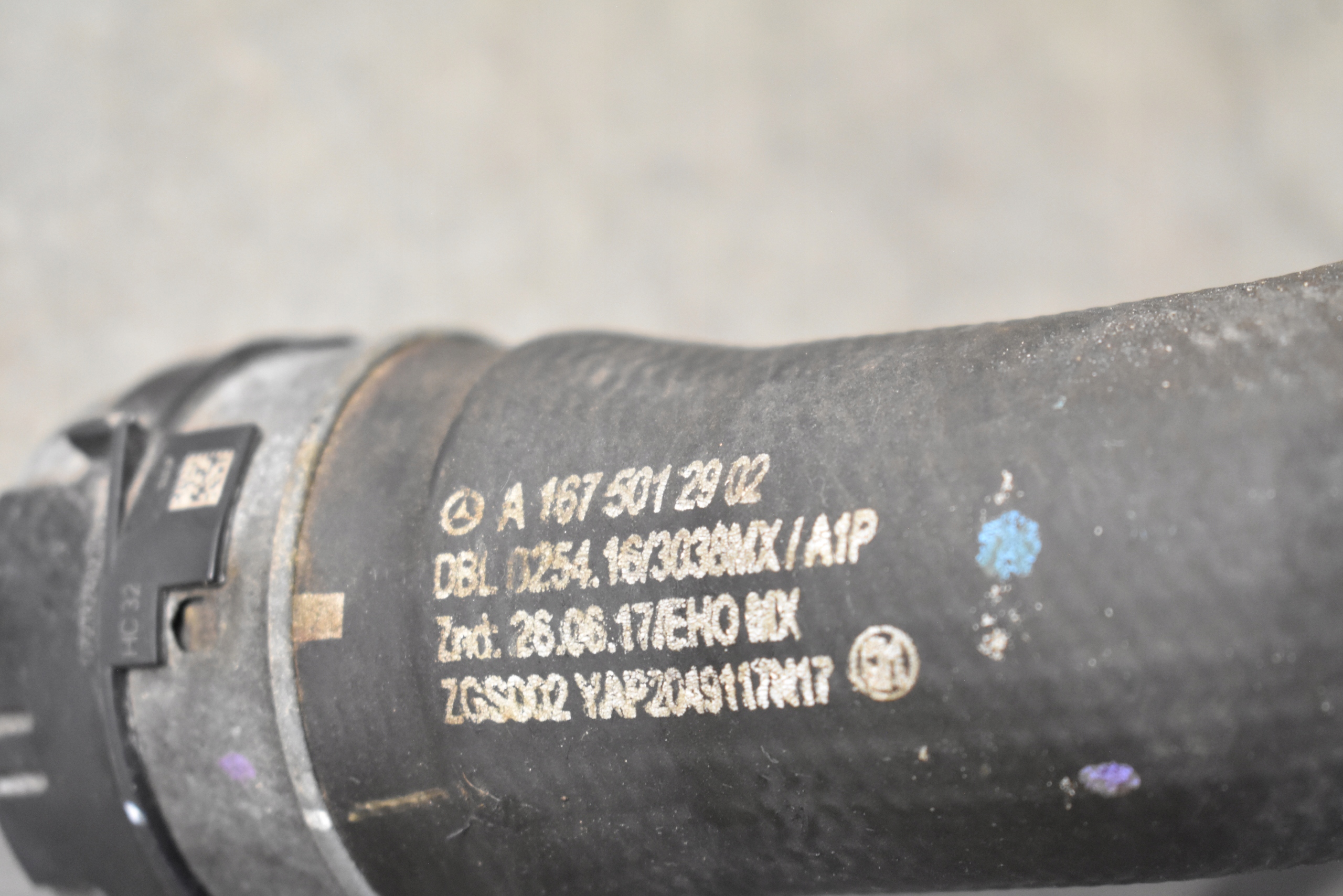 IDEALNY prijenos crijevo vode MERCEDES W167 1