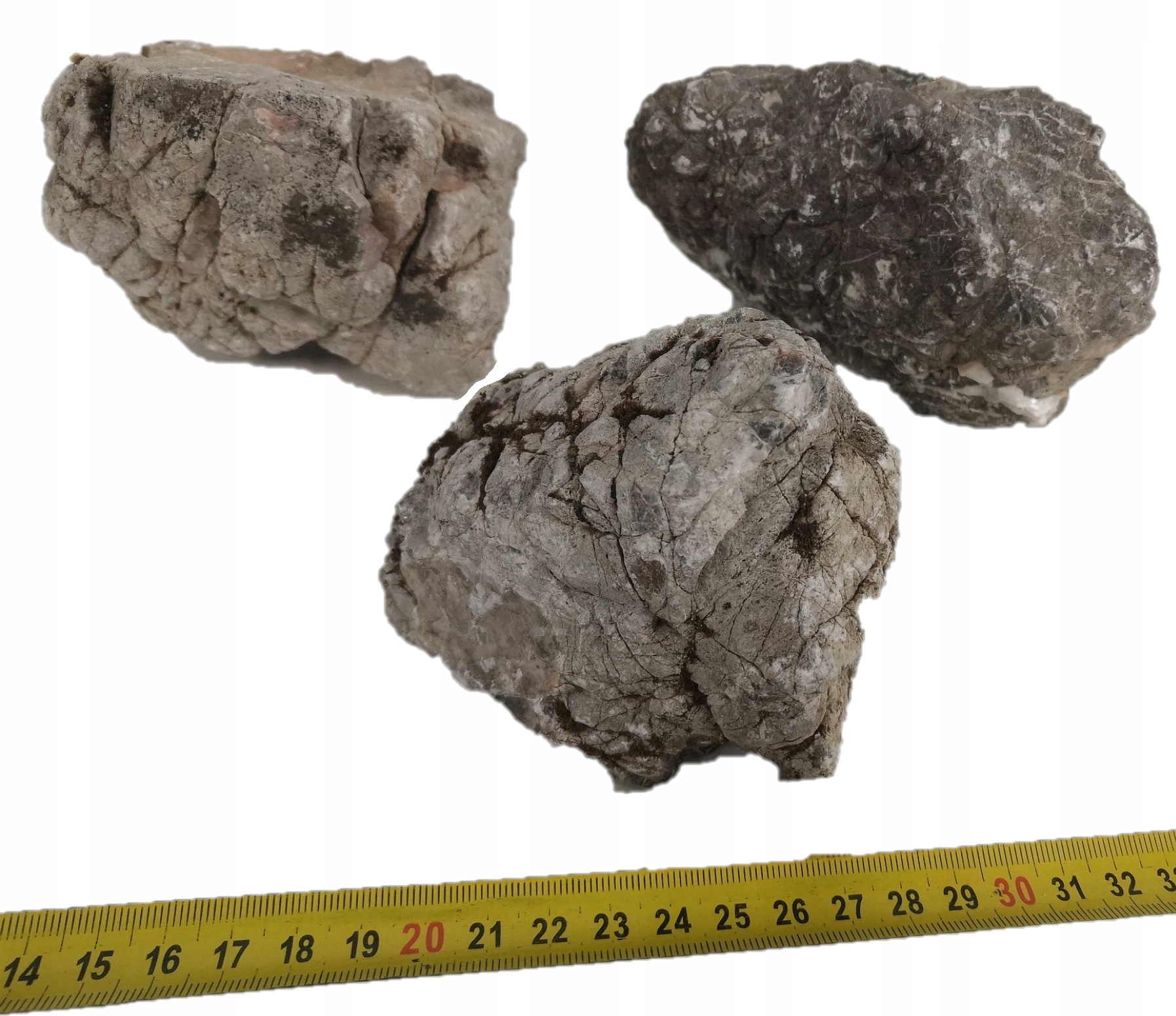 Levně Skała Grey Moss 1 Sada 3 skalek