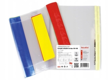 ZESTAW OKŁADEK NA PODRĘCZNIKI SZKOLNE I ZESZYTY KLASA 7 - 8