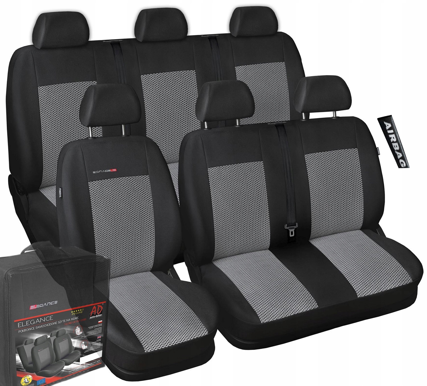 Poťahy Šité Na Mieru pre Vw T6 Bus od roku 2015