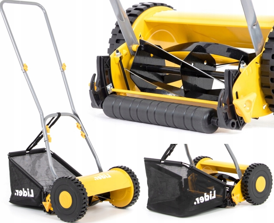 LIDER KOSIARKA RĘCZNA BĘBNOWA TKR300 MECHANICZNA WRZECIONOWA PCHANA 30cm Marka Faworyt