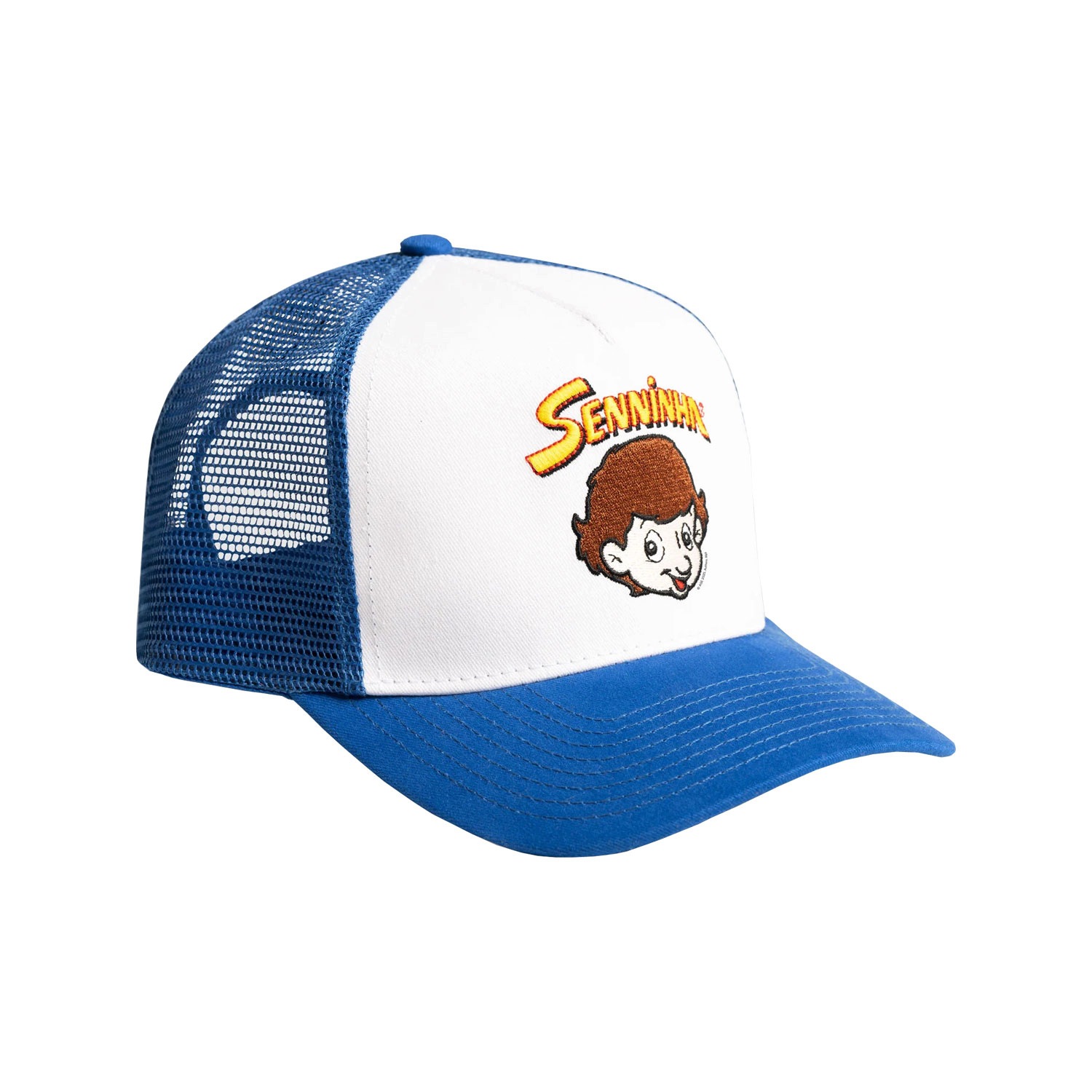 Kšiltovka Ayrton Senna Senninha Ayrton Senna Collection modrá