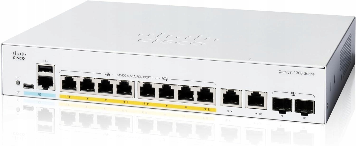 Cisco Catalyst 1300 8-portový Ge Full PoE