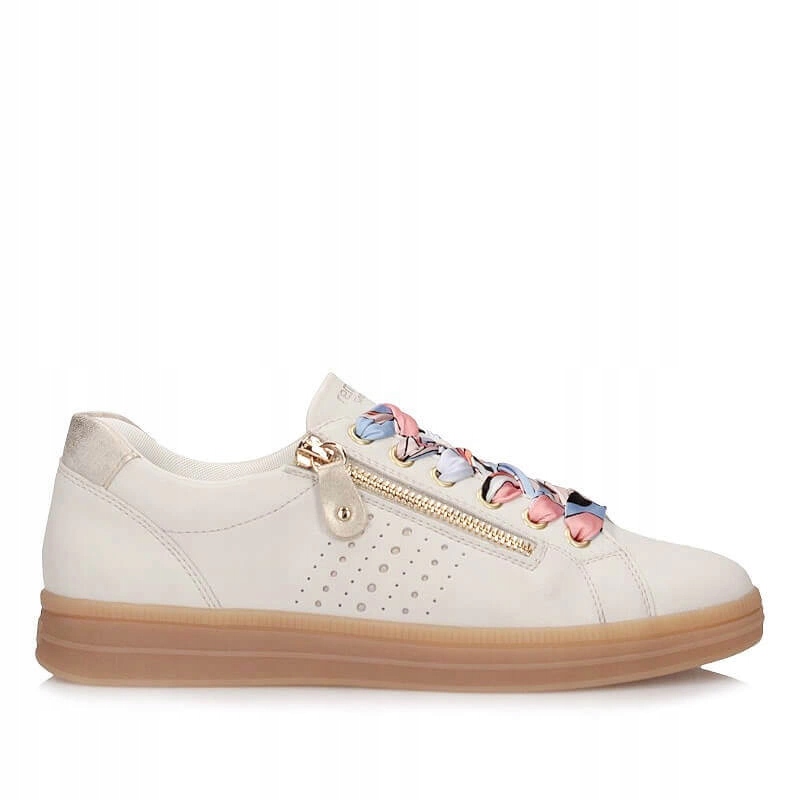 Sportovní dámské polobotky Remonte Soft D2C03-80 béžové