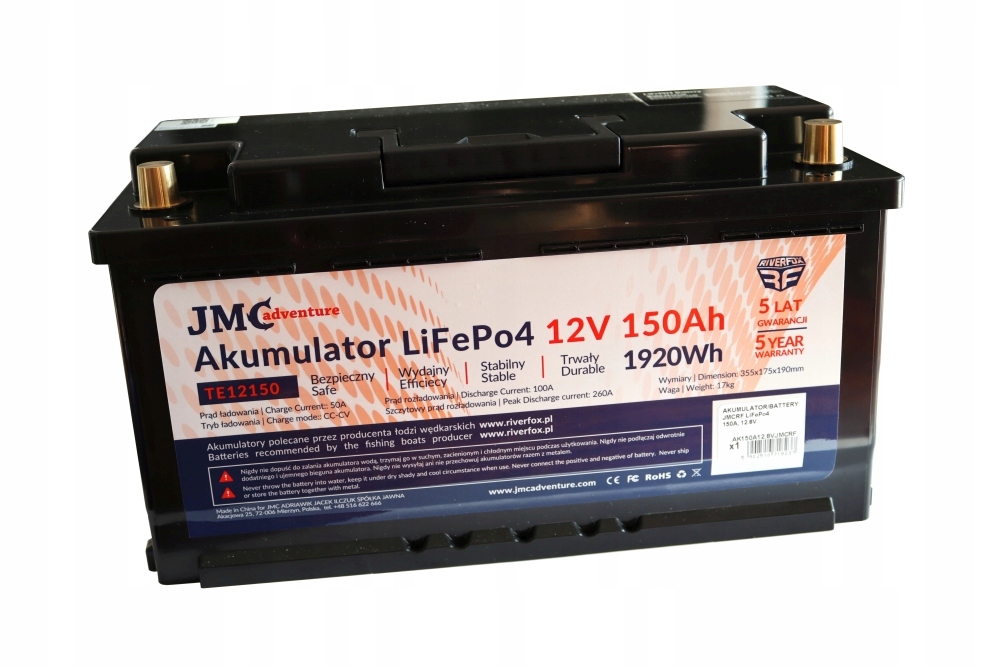 Akumulátor Jmc LiFePo4 150A, 12.8V