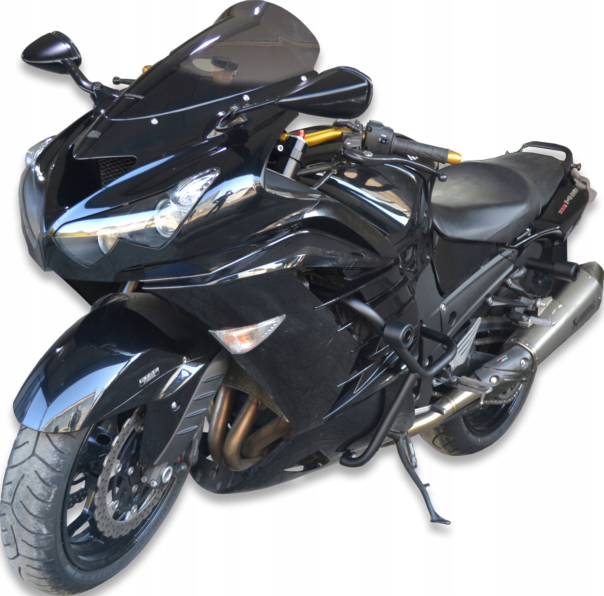 GMOLE ПЕРЕДНИЙ + ЗАДНИЙ + CRASCHPADS KAWASAKI ZZR 1400