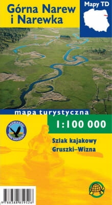 Górna Narew I Narewka Mapa Turystyczna Kajakowa