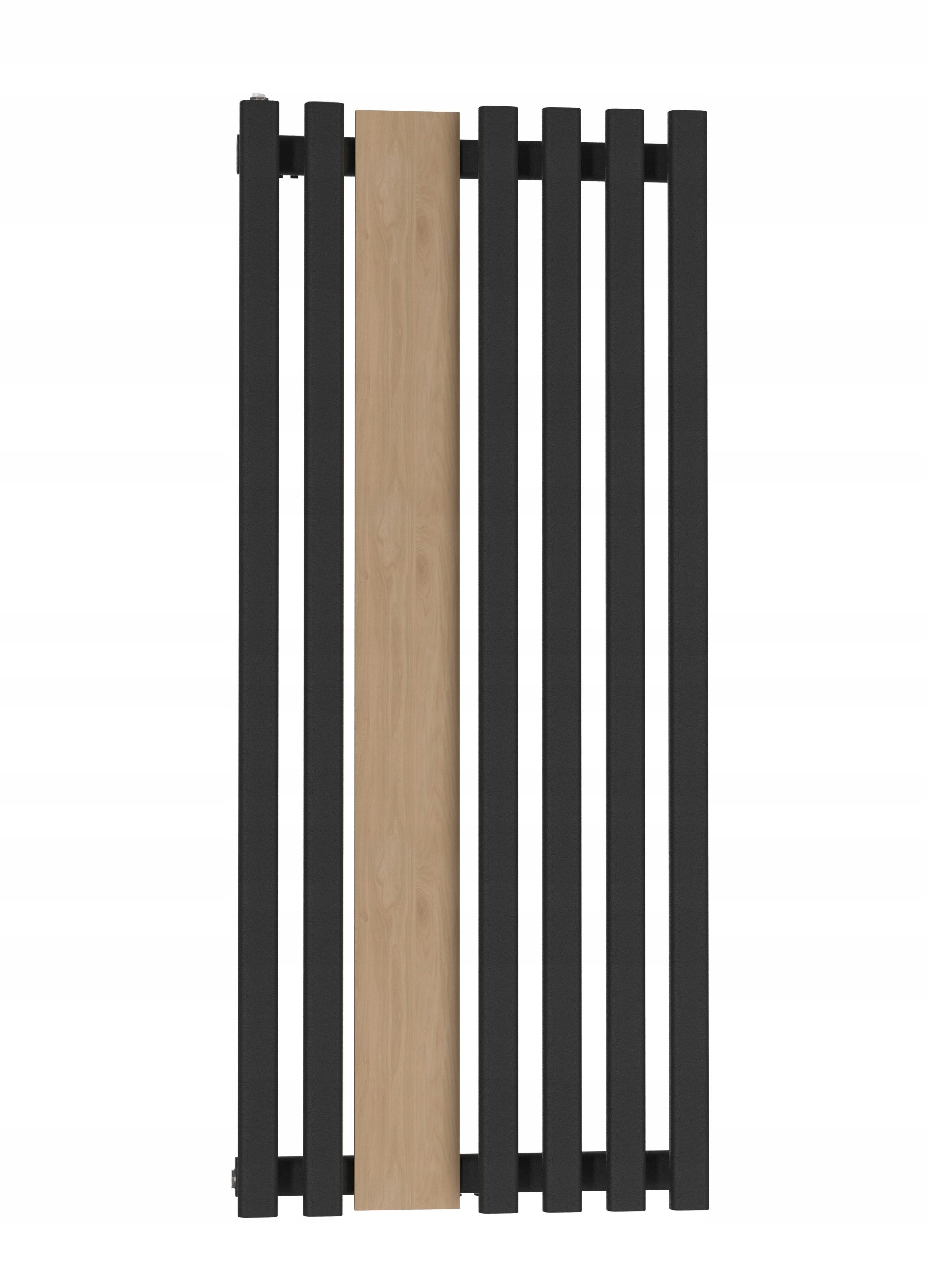 Dekoratívny radiátor Rio wood 160x60 Čierna Struktura