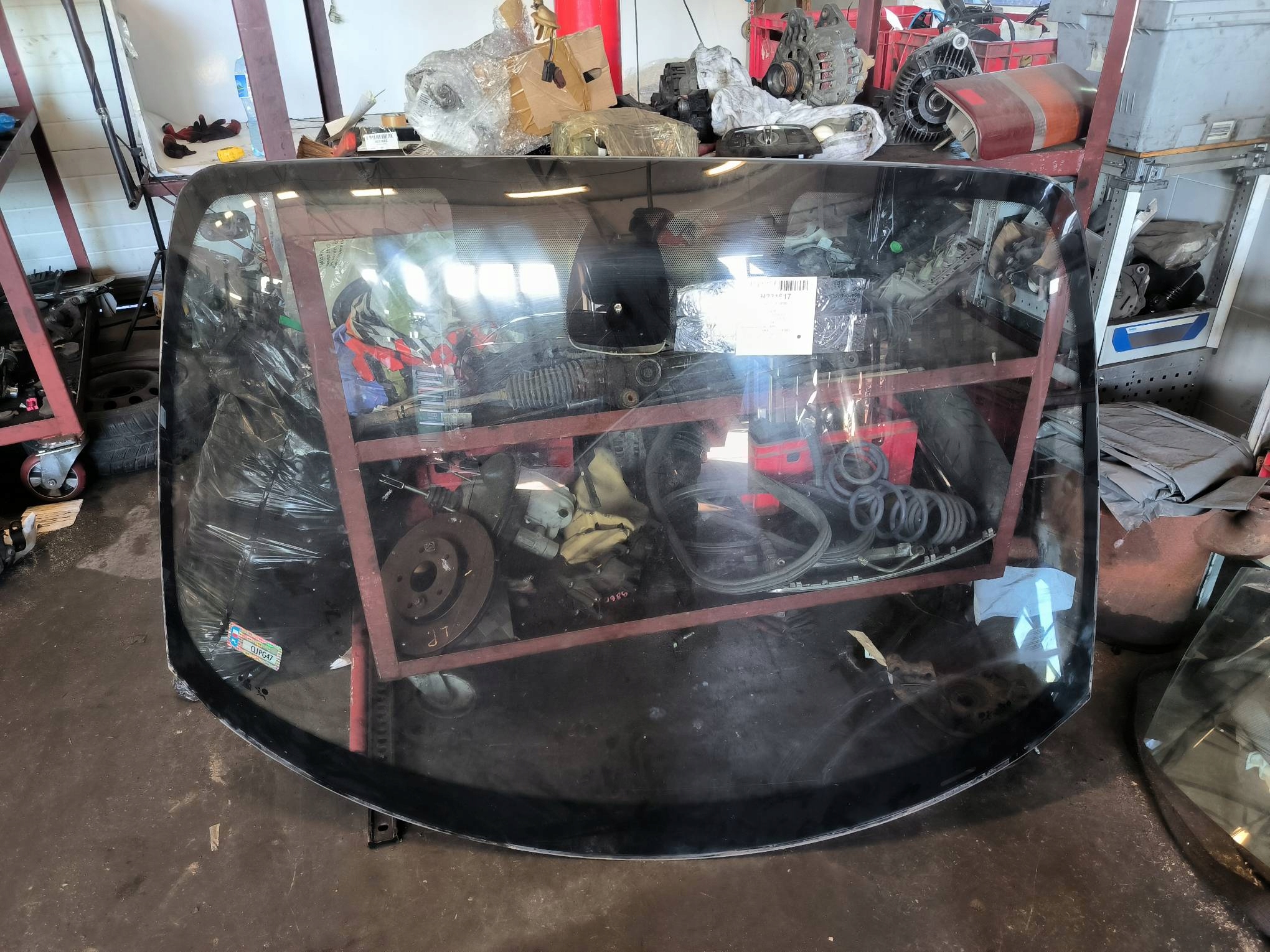 window front iron RENAULT SCENIC II