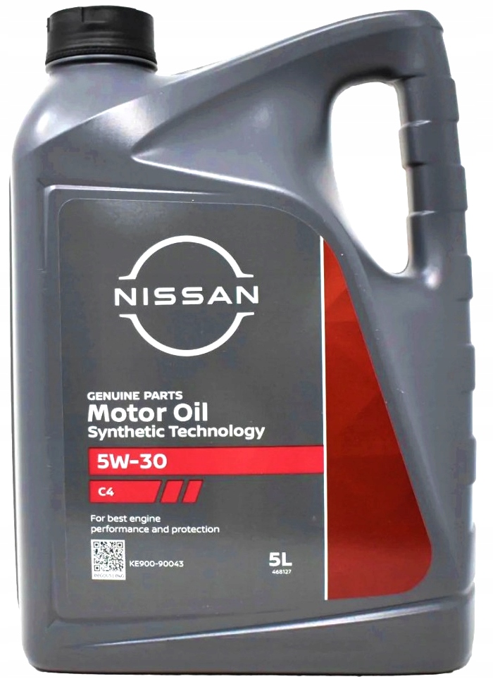 Nissan Motor Oil 5W30 C4 5W30 5L
