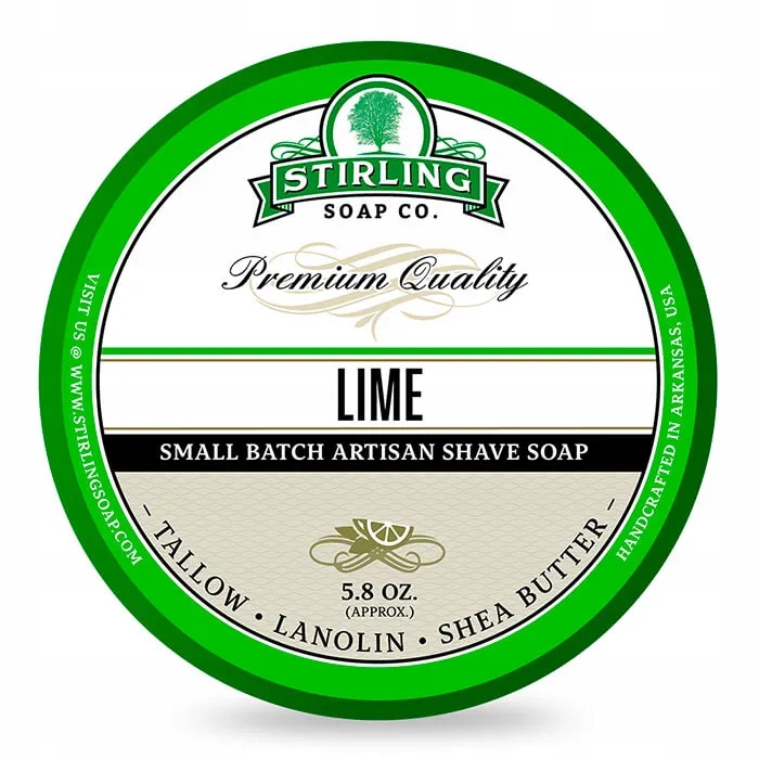 Stirling Mýdlo na holení Lime 170 ml