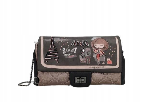 Kabelka na řetízku crossbody Anekke Mademoiselle 41803-535