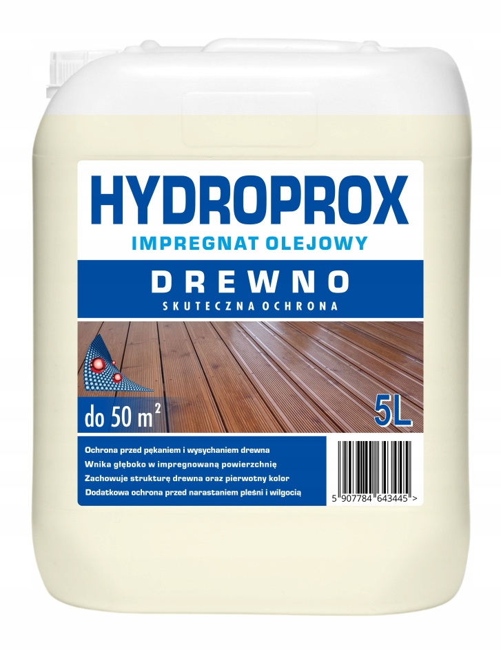 Hydroprox Olejový Impregnát Na Dřevo 5 L