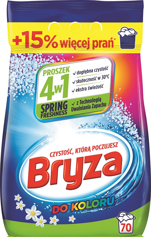 

Bryza 4w1 Proszek do koloru Spring 4,55 kg 70 pr
