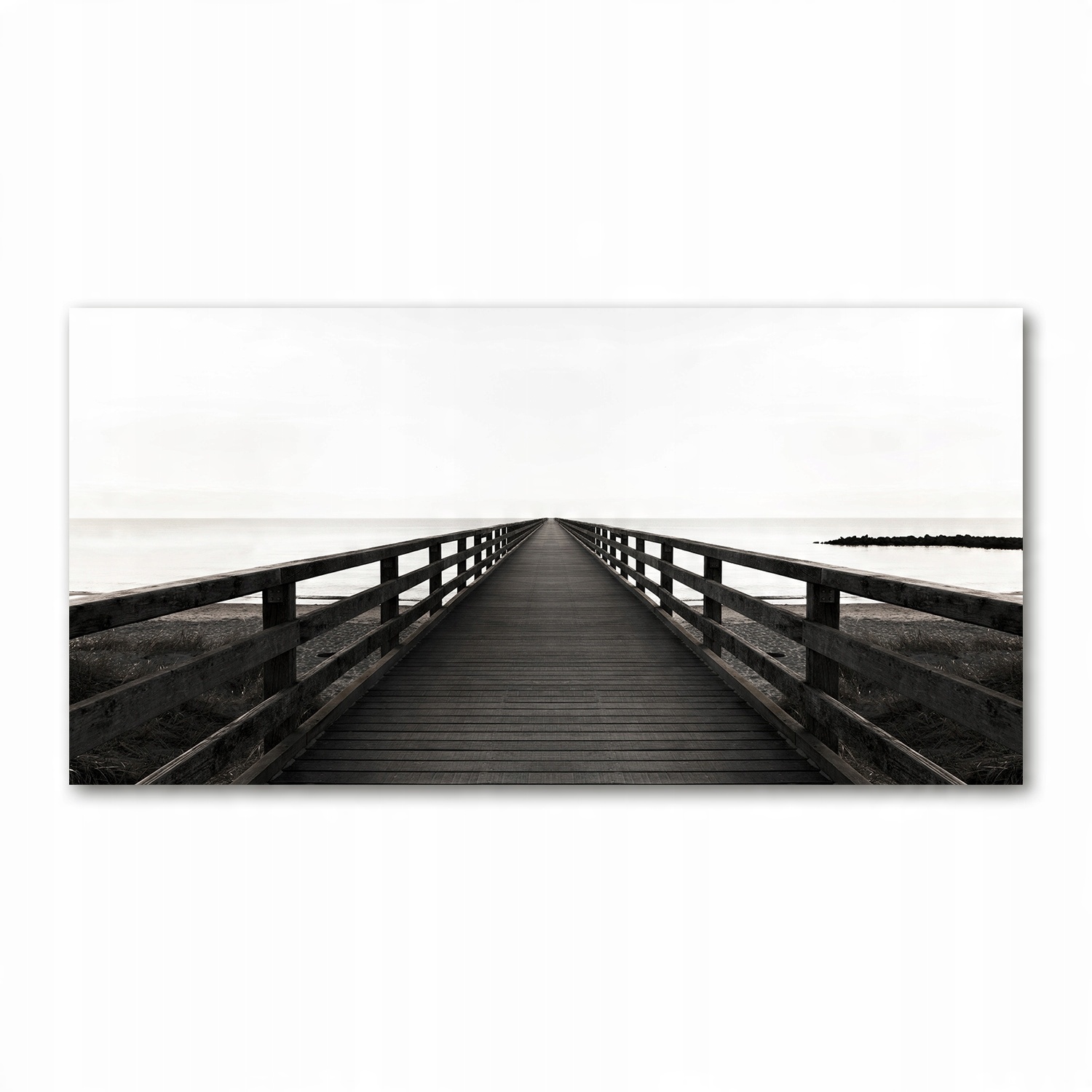 

Foto obraz akryl zdjęcie Drewniane molo 120X60 cm