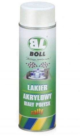 

Boll Lakier Akrylowy W Sprayu Biały Połysk 500ML