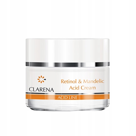 Krem Clarena Retinol mandelic z kwasem migdałowym retinolem odmładzający
