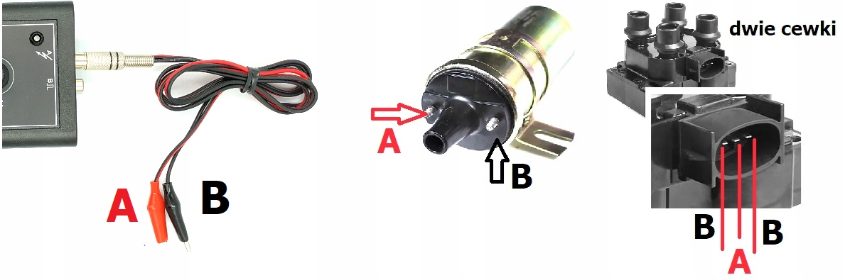 TESTER cewek i modulow zaplonowych zasilacz Producent code KV12