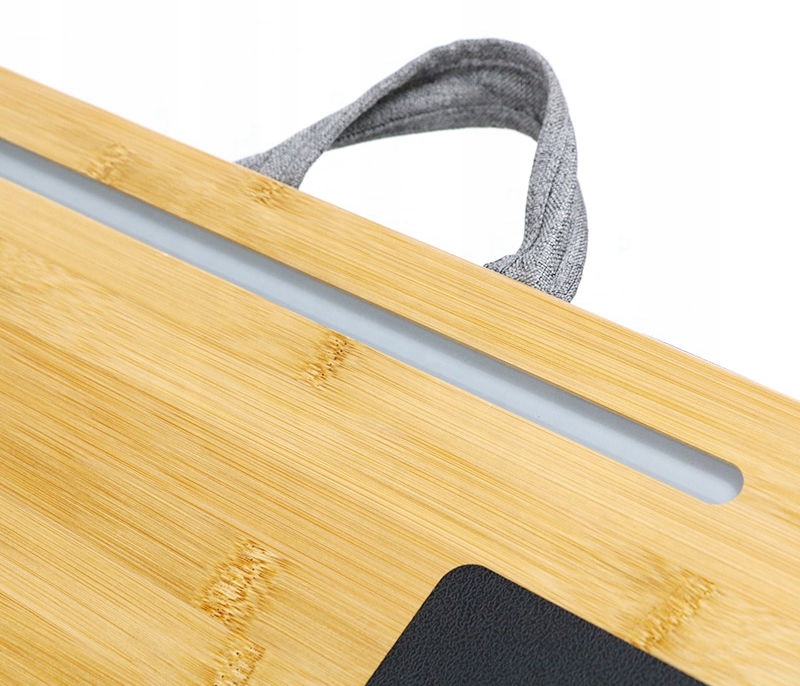 DREWNIANA BAMBUSOWA PODSTAWKA PODKŁADKA DO LAPTOPA KOMPUTERA STOLIK ŁÓŻKA Kod producenta ERGO-WOOD