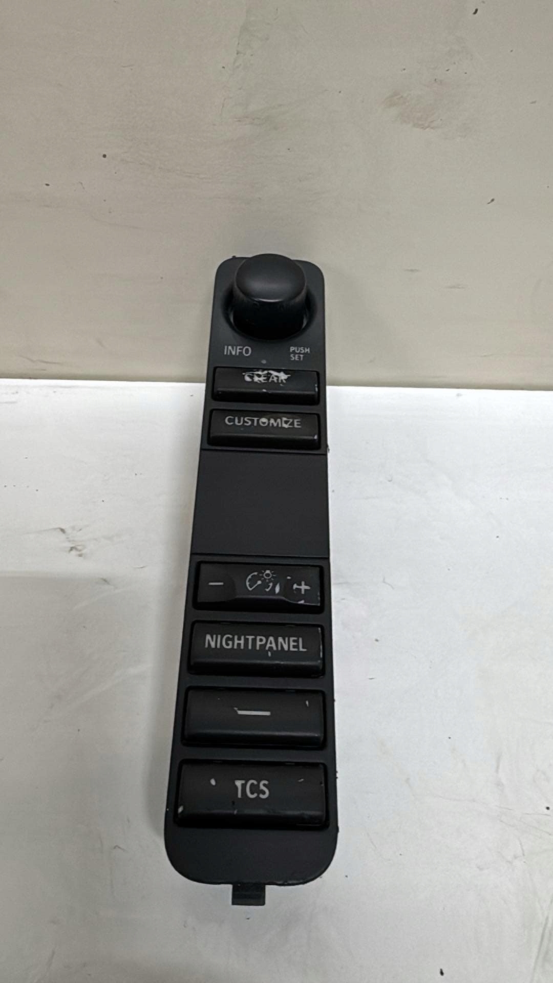 button NIGHT Panel TCS SAAB 93 9-3 02-07r 12792587 switch TEMPOMATU