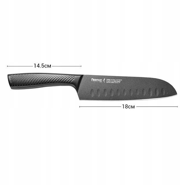 

Nóż kuchenny szefa santoku Fissman Shinai 18cm