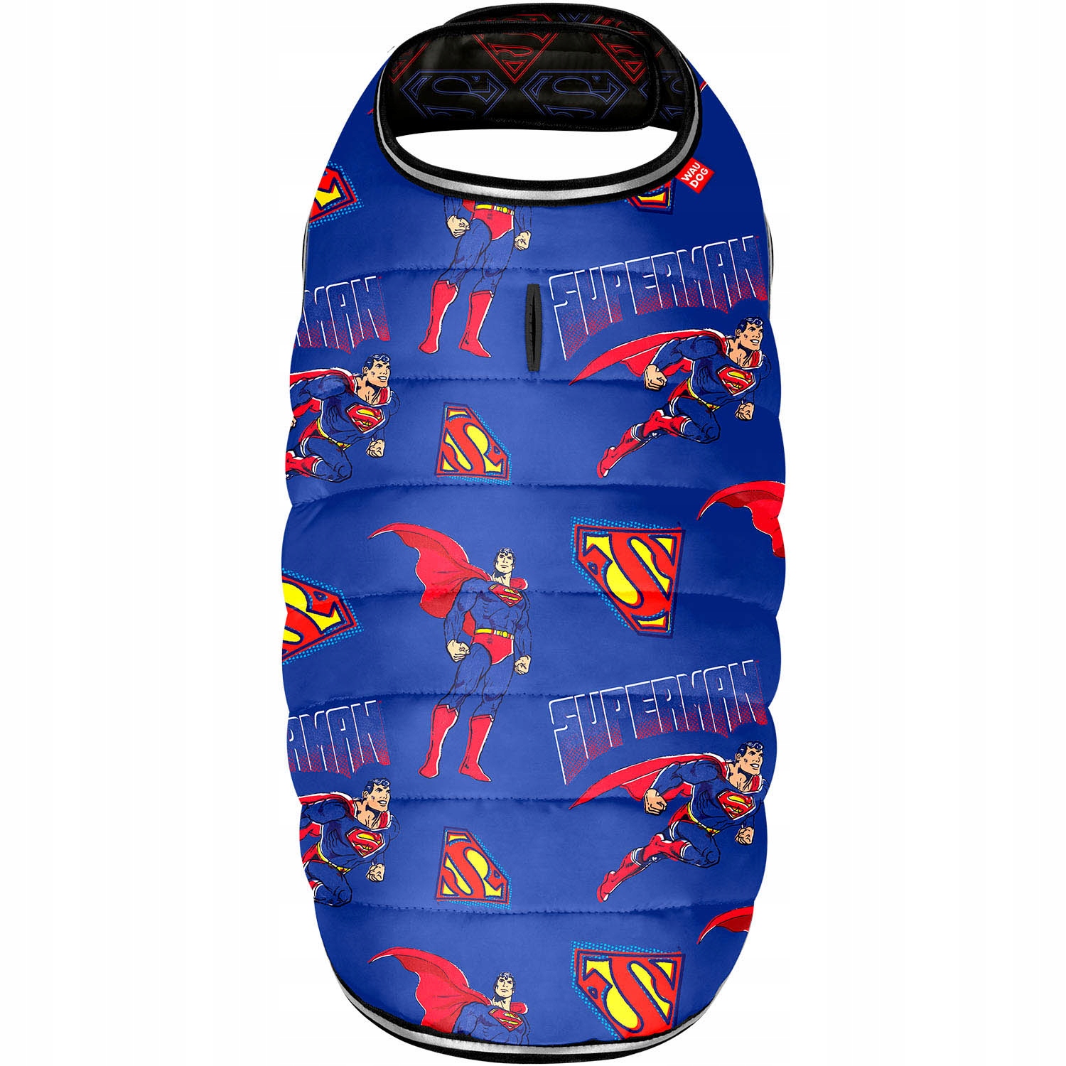 Levně Pelerína pro psa Waudog Clothes, vzor „Síla Supermana“, velikost Xxs