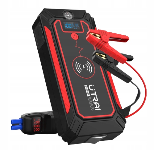 Стартер для автомобиля мощный старт 16000mAH 2500A