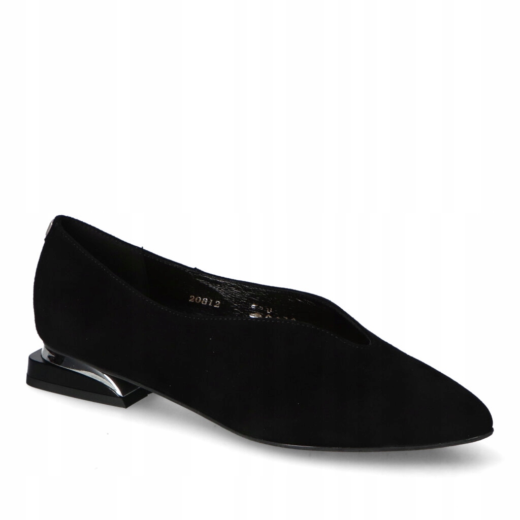 Baleríny Sala SA-562 Černý semiš 37