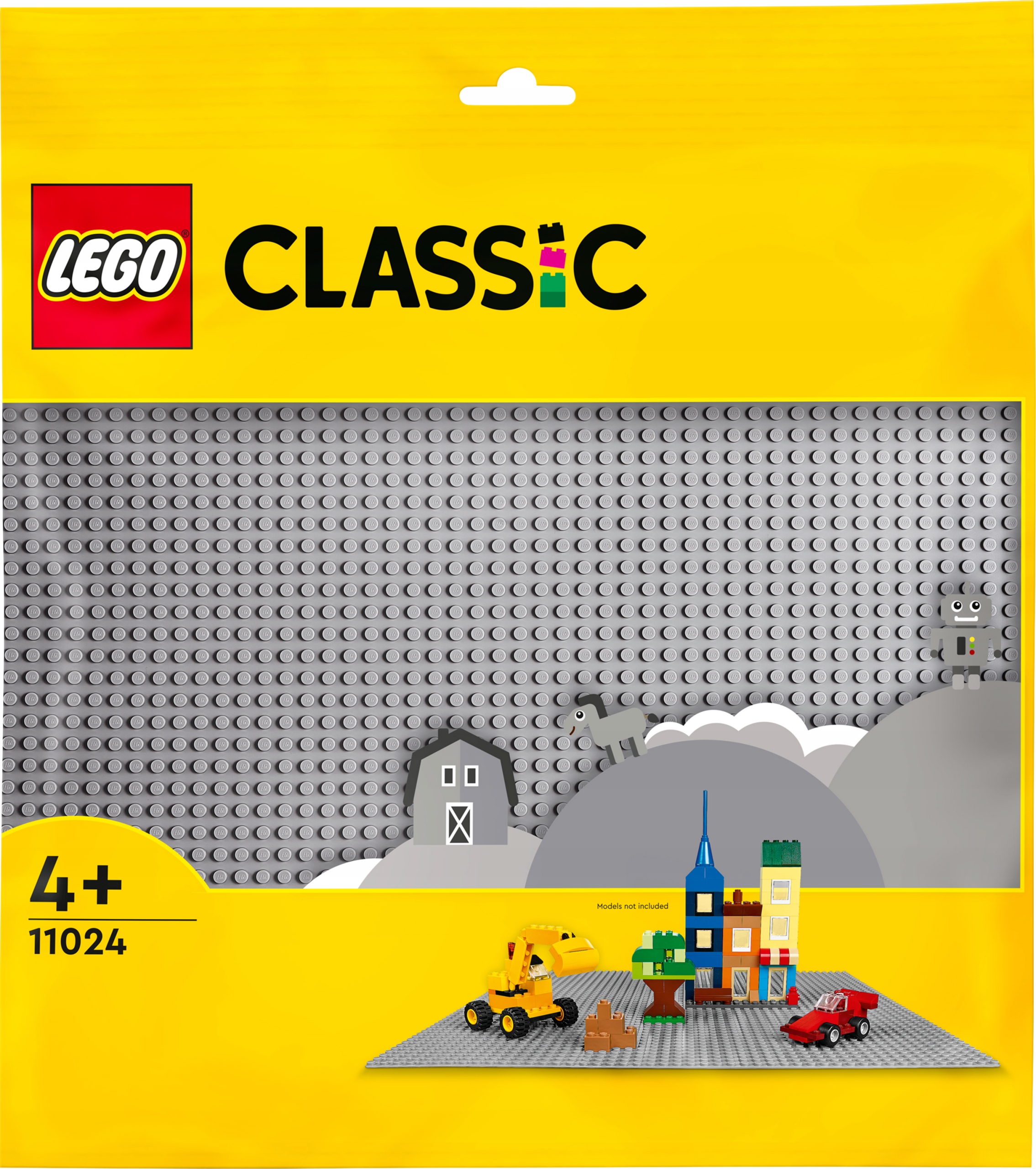 

Lego Classic Płytka konstrukcyjna szara 11024 4+