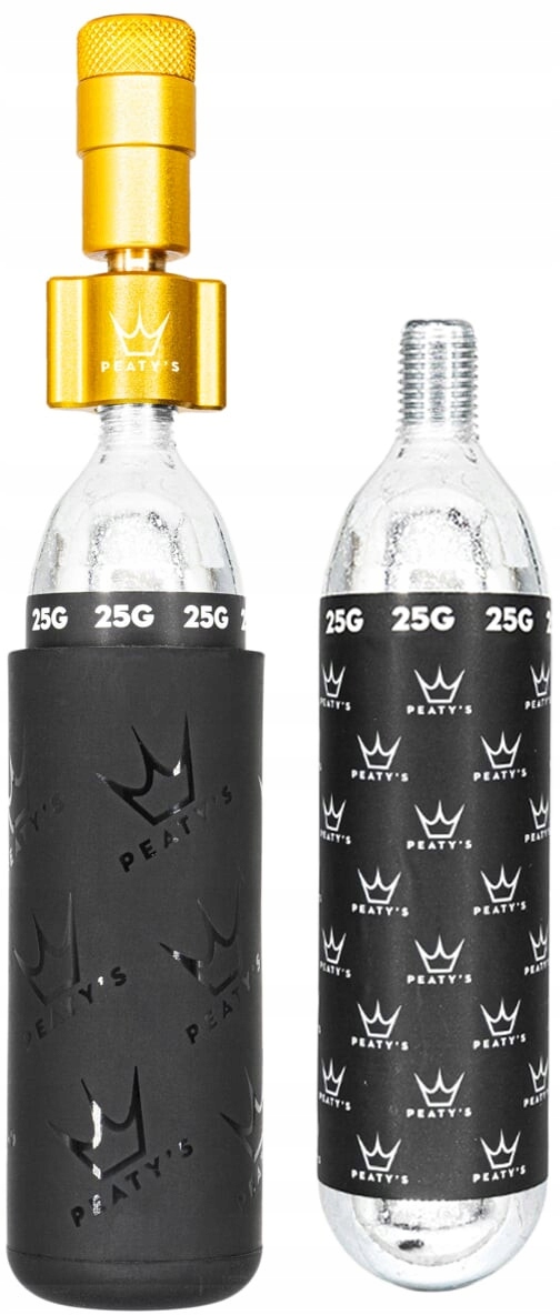 Hustilka na kolo na CO2 bombičky Peaty's Holeshot Mtb 2x25g