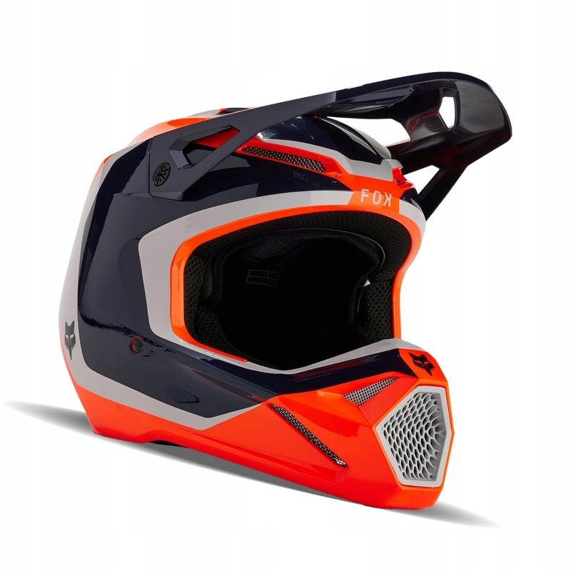 Prilba Fox V1 Nitro Fluorescentná Oranžová (M)