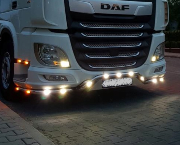 Orurowanie pod zderzak DAF XF euro 6(3 elementowe)