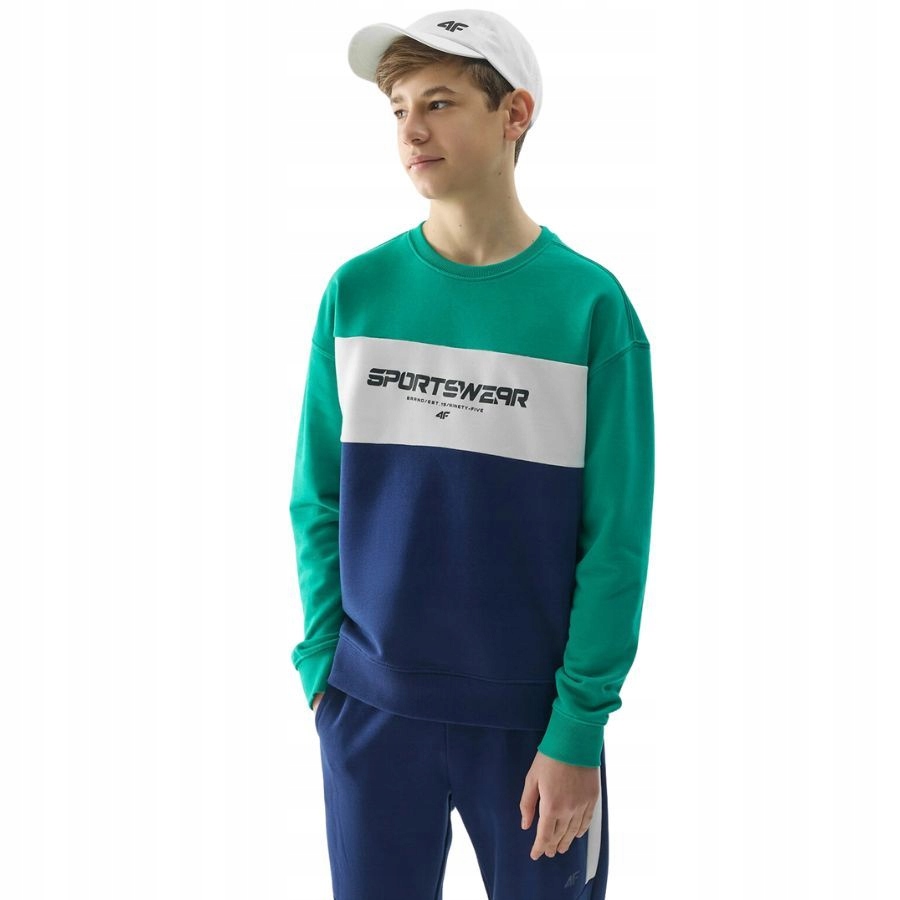 BLUZA DZIECIĘCA 4F CHŁOPIĘCA SPORTOWA DRESOWA NA CO DZIEŃ Marka 4F