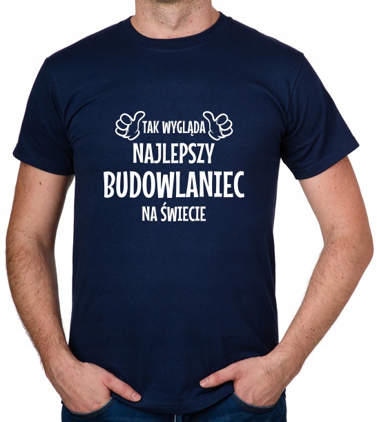 

koszulka Najlepszy Budowlaniec prezent