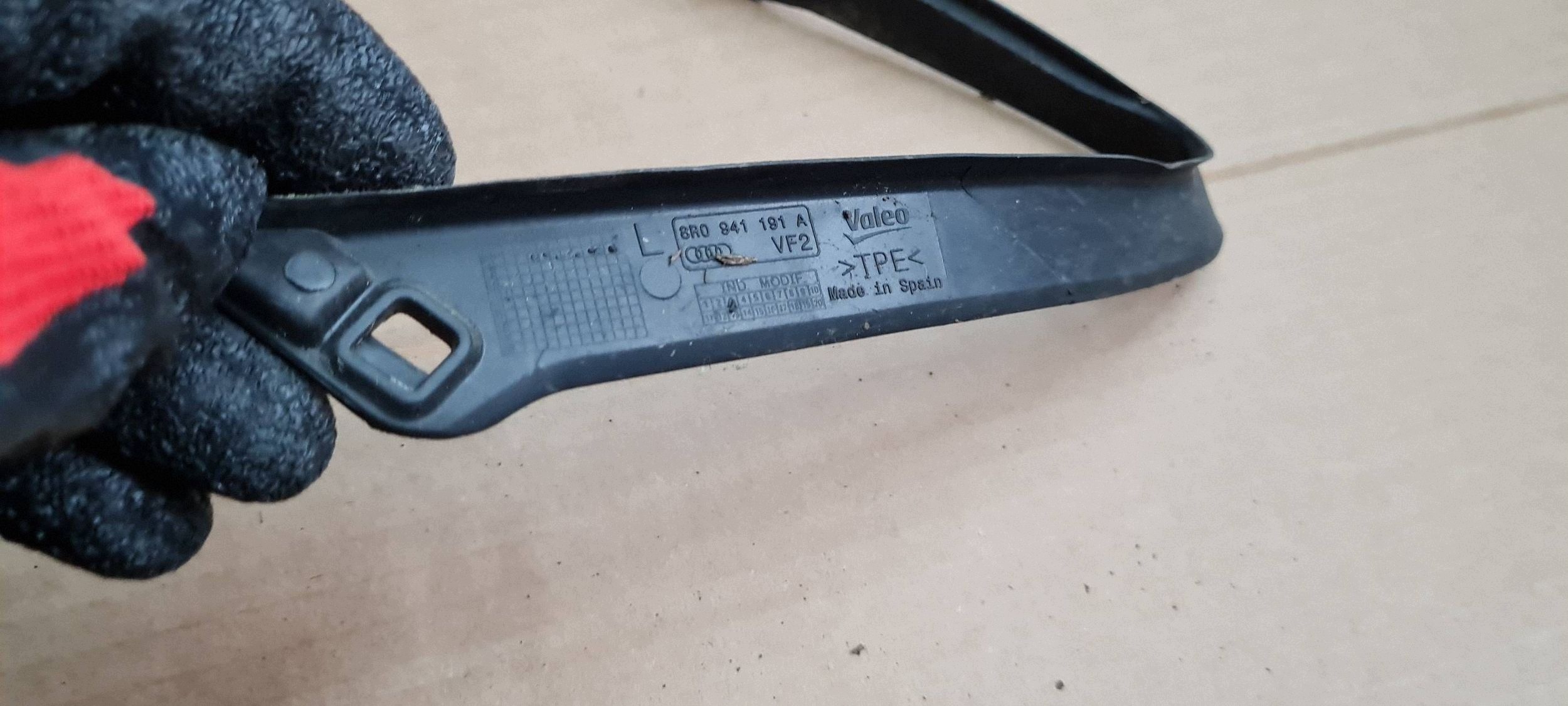 Q5 8R SQ5 LIFT gasket lights left left front 8R0941191A