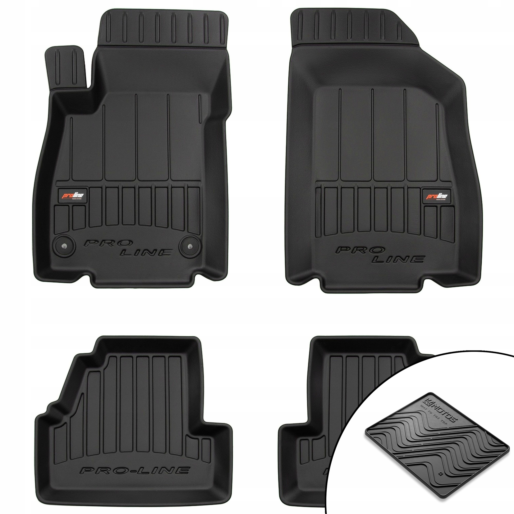 3D gumové rohože Opel Mokka A 2012-2019 rohož zdarma