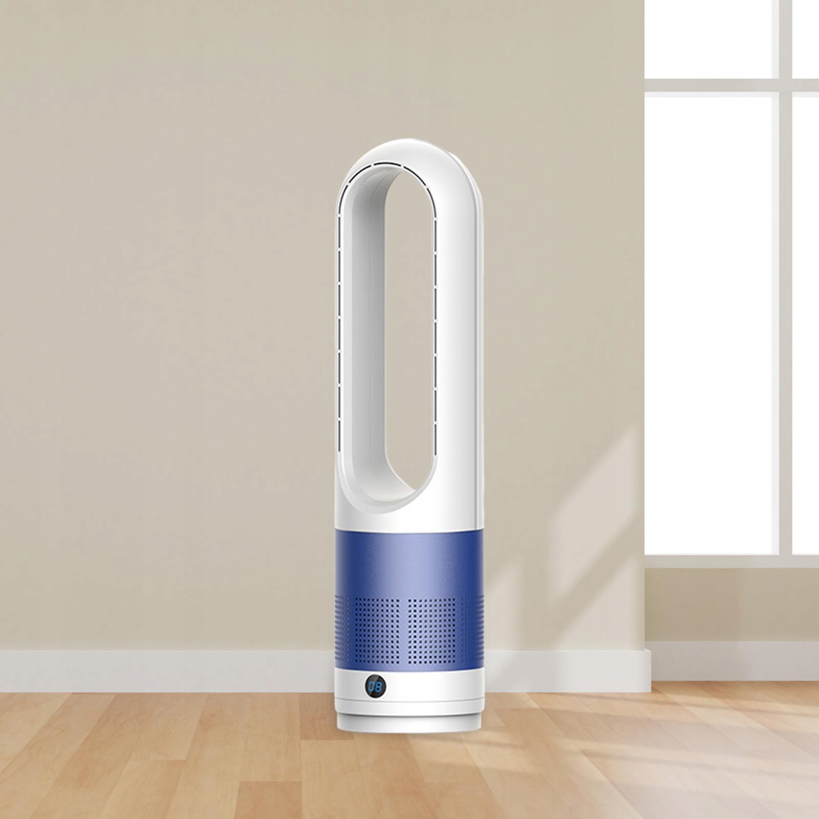 Cichy oscylujący wentylator Moc 0 W