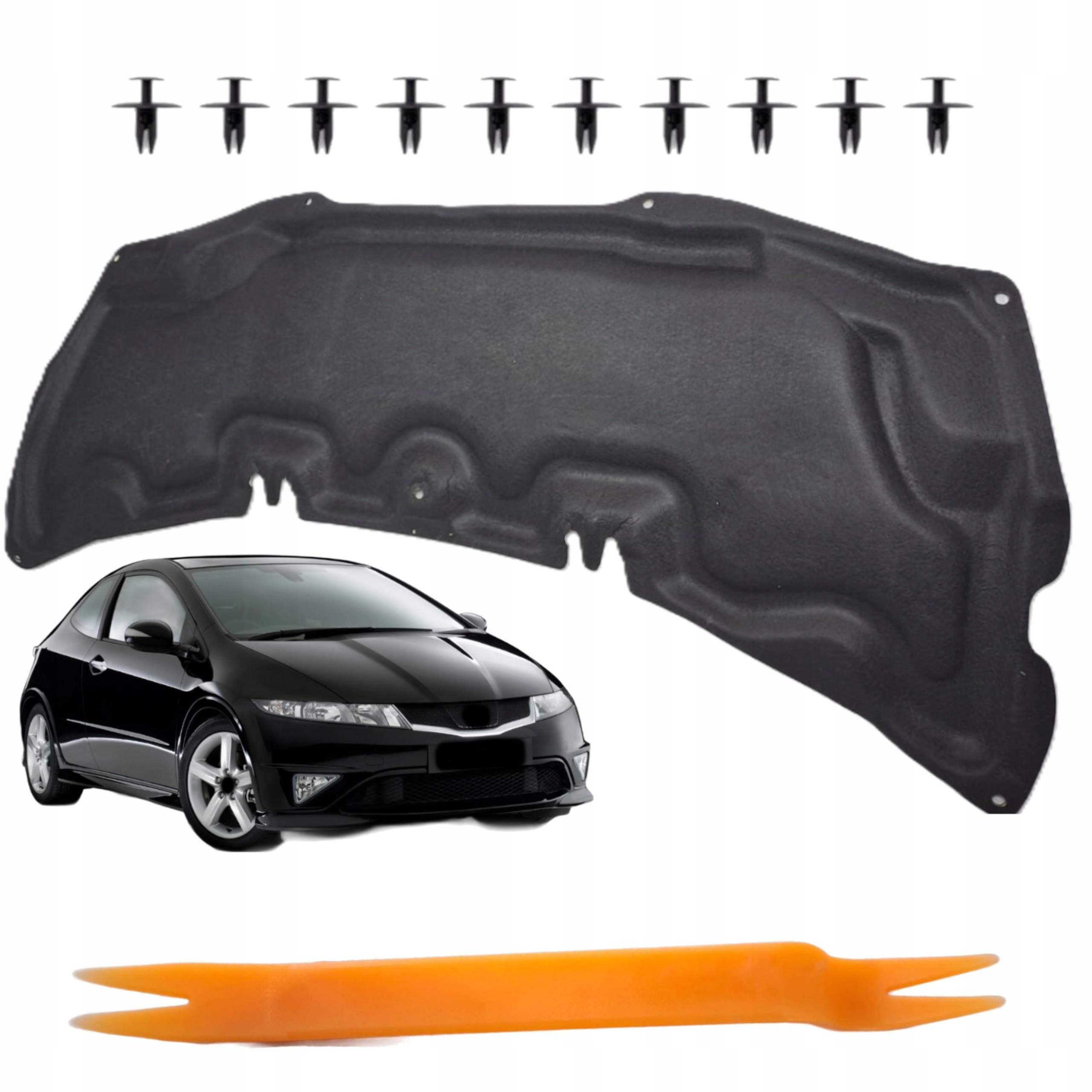 Honda CIVIC Ztlumení Masky Ztlumení Komory 8 Ufo 06-11R Stahovač