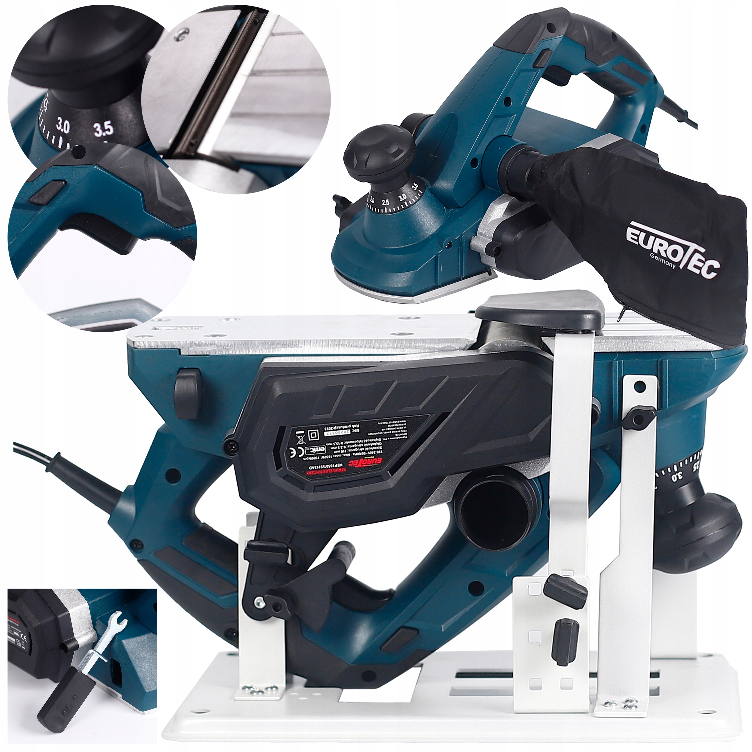 Strug Elektryczny Do Drewna Heblarka Hebel Strugarka Stolarski Stołowy