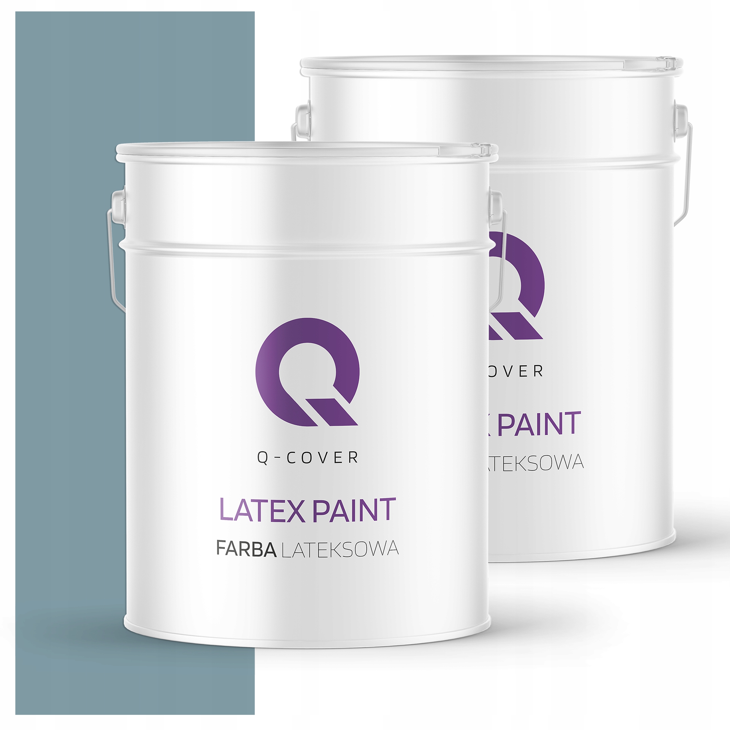 Latexová farba na interiér steny Strop 10L Mat šedá Platina tmavá H0730