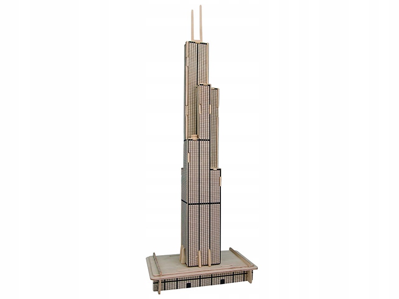

Wieżowiec Sears Tower składanka drewniana P191