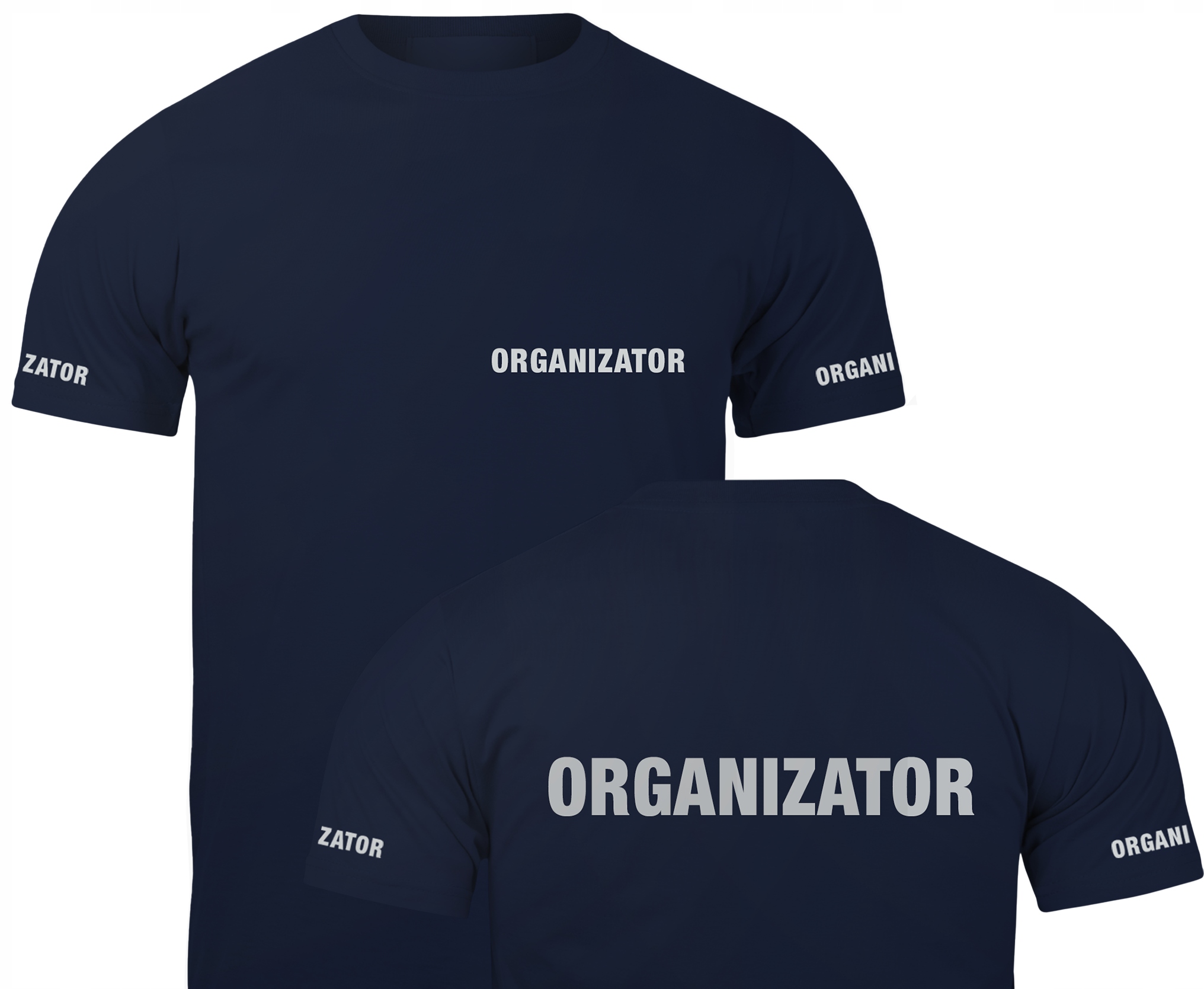 

Koszulka Bawełniany T-shirt Odblaskowy Organizator