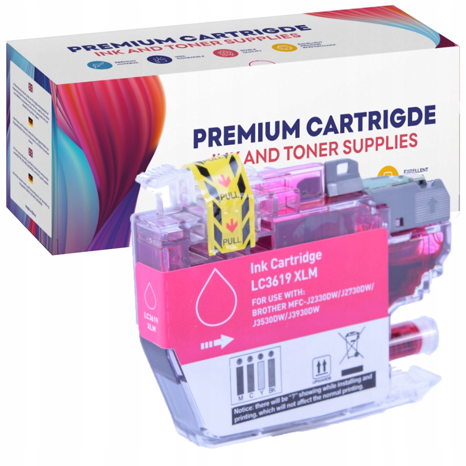 

Tusz do Brother LC3619XL MFC-J3930dw MFC-J3530