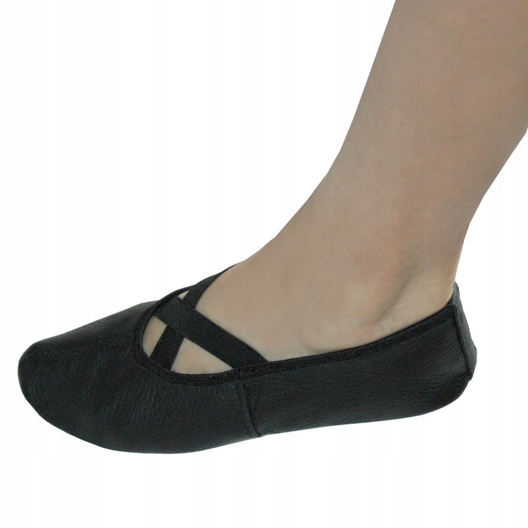 BALETKI SKÓRZANE DO TAŃCA GIMNASTYKI RYTMIKI 40