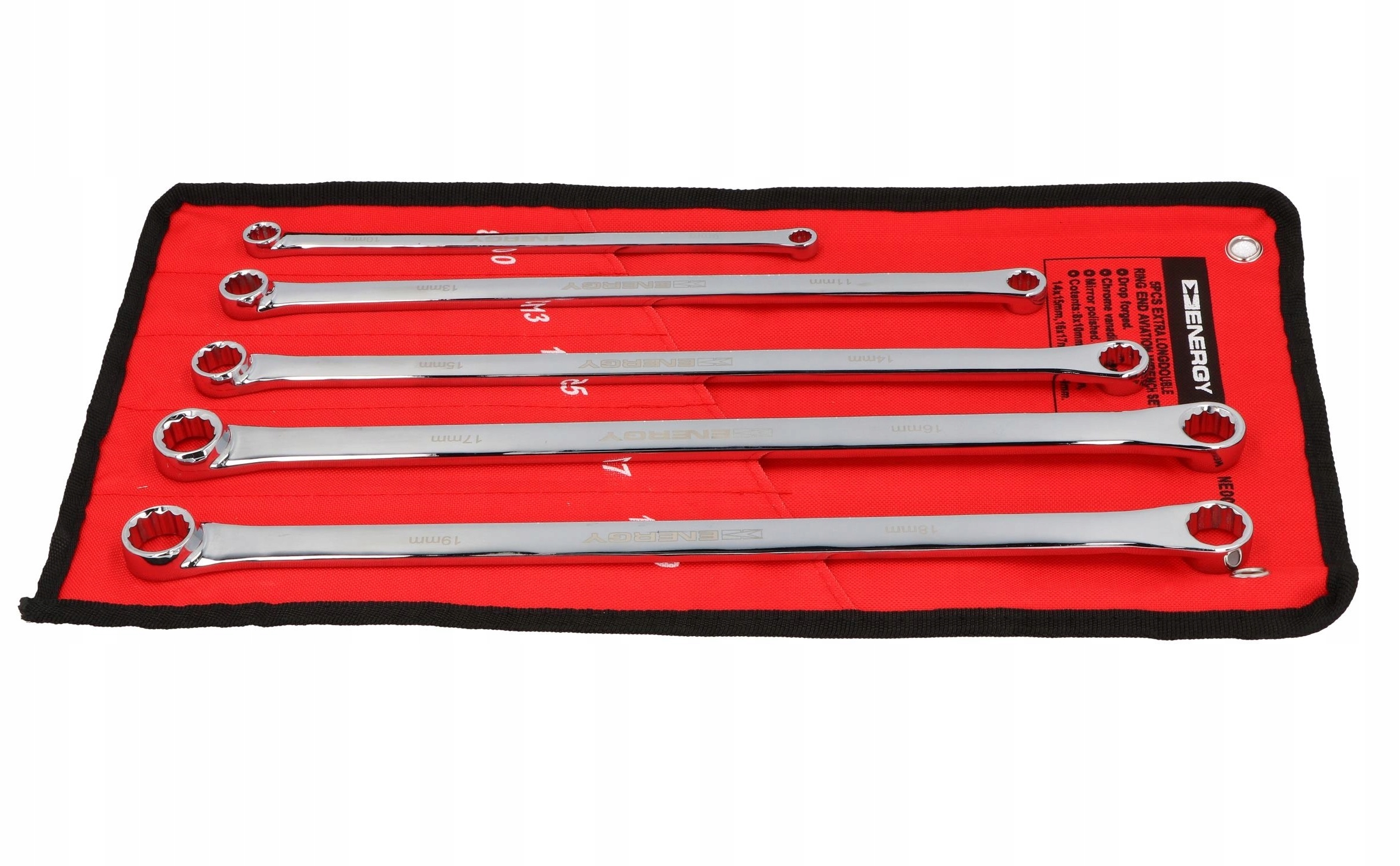 ENERGY KLUCZE OCZKOWE DLUGIE DO NAPINACZY 5 SZT Producent code NE00199