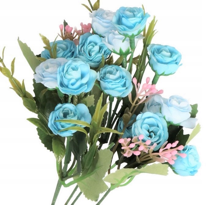 

Róża Róże Bukiet Róż Sztuczne Kwiaty Gałązki 32CM