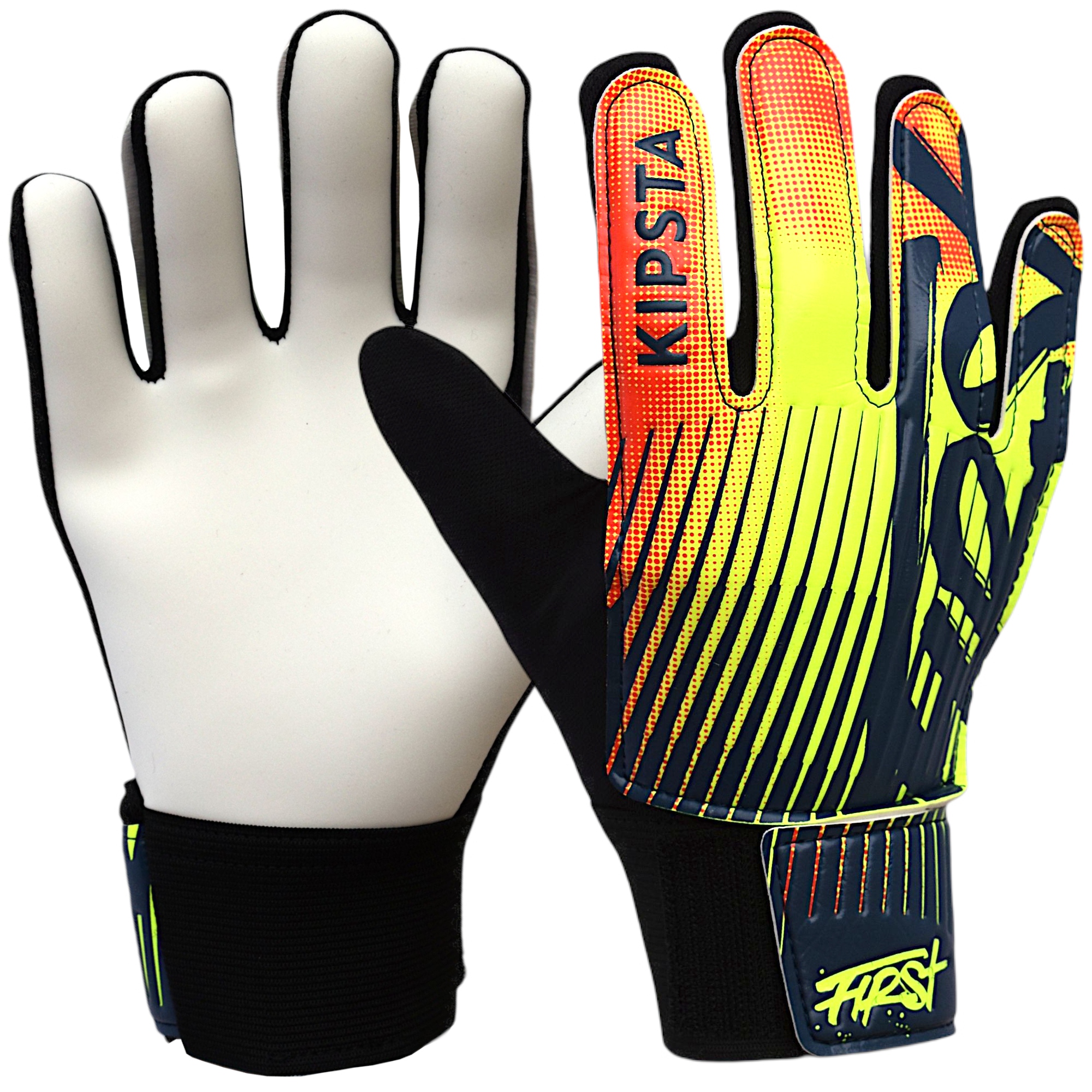 

Rękawice bramkarskie Kipsta dzieci r. 7 ok 14lat